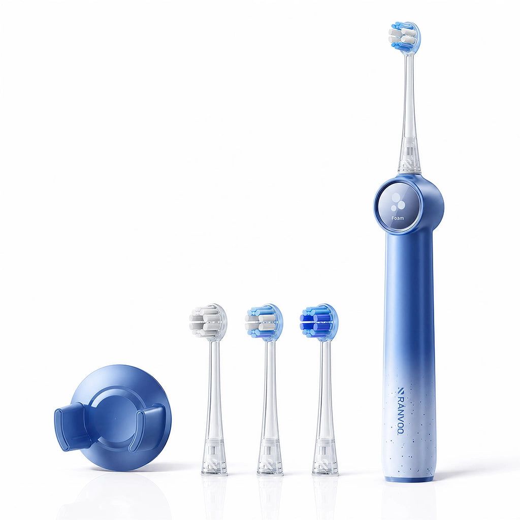 AirJet X5 Electric Toothbrush RANVOO Ice Blue