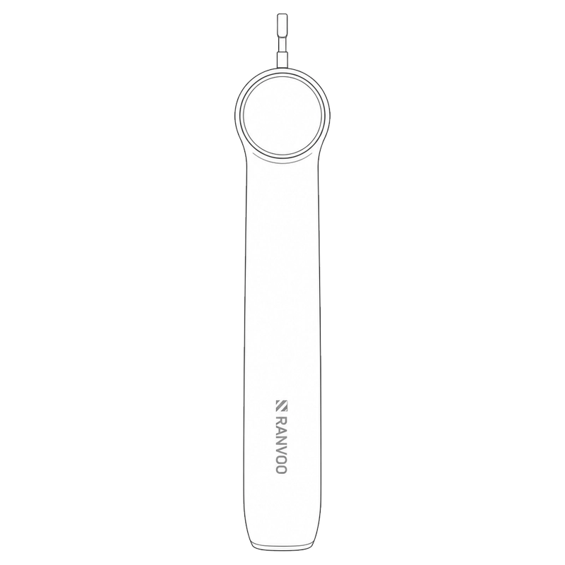 electric toothbrush body illustration