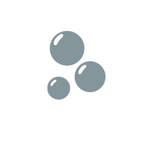 Gray bubbles